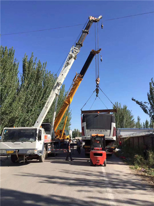 恒山区港口集装箱搬运案例